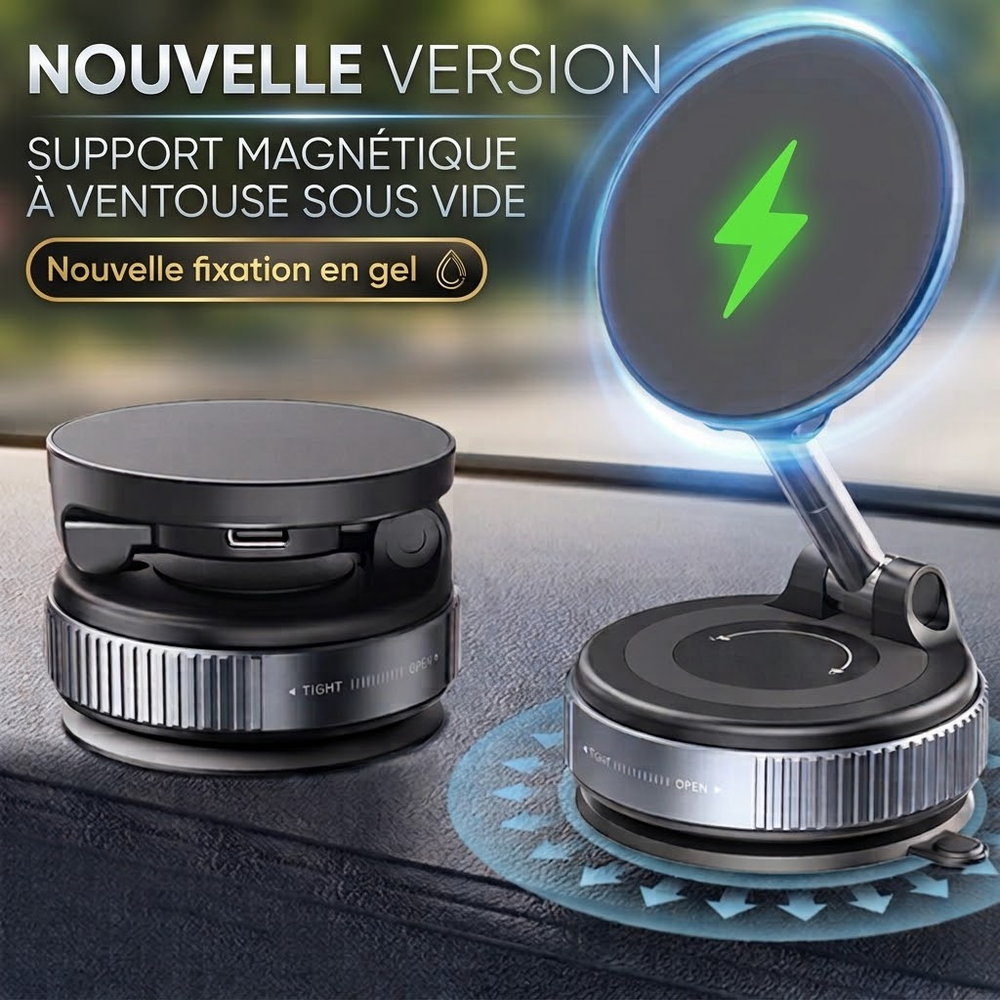 Support téléphone magnétique PhoneGrip